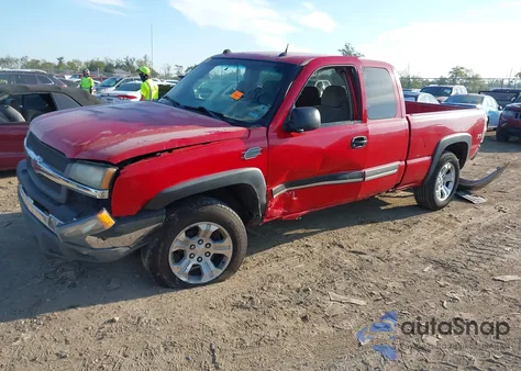 2004 Chevrolet Silverado 1500 Z71 from USA, damaged, VIN 1GCEK19T24E245121